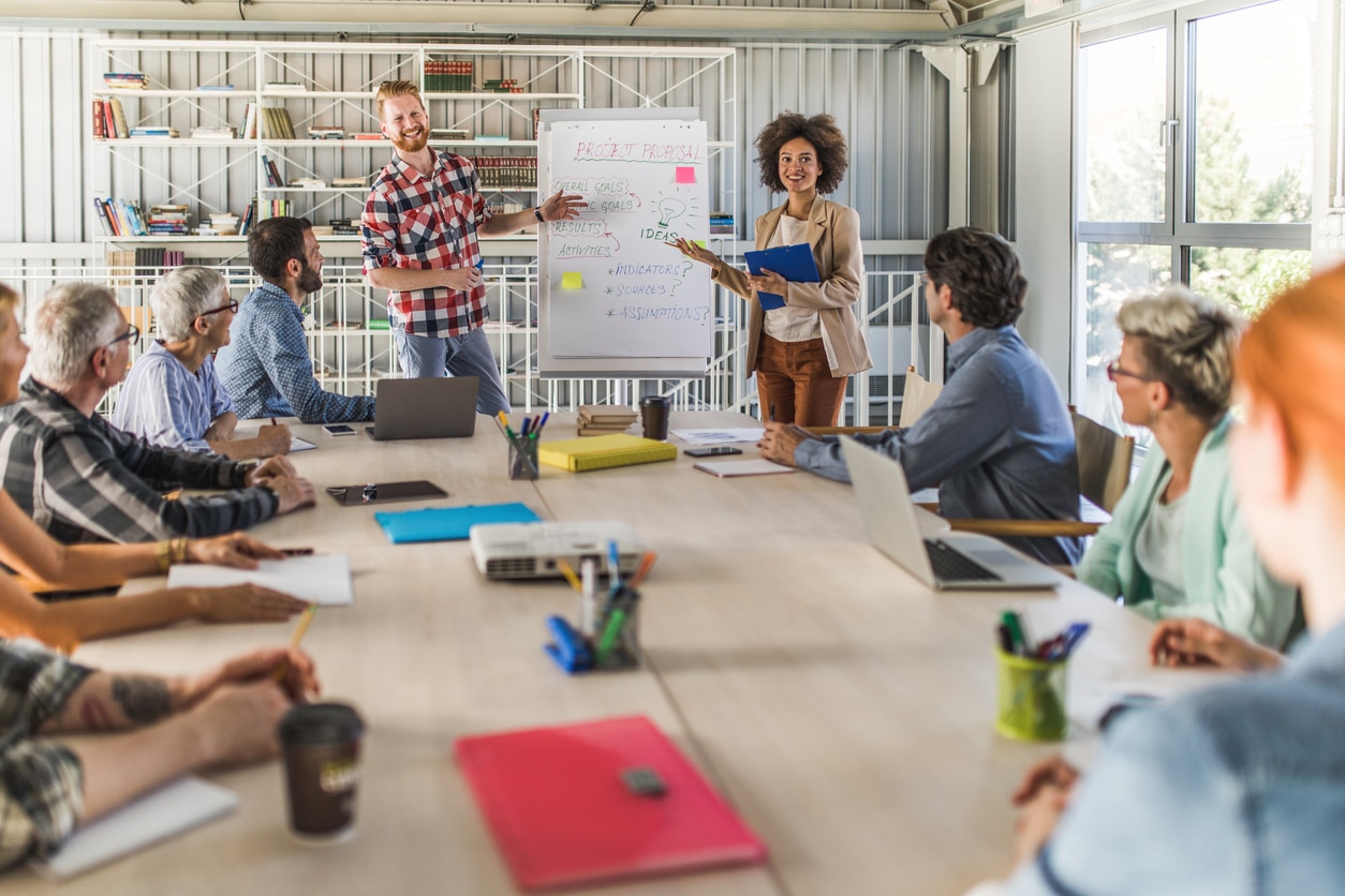 Formation en entreprises, workshop